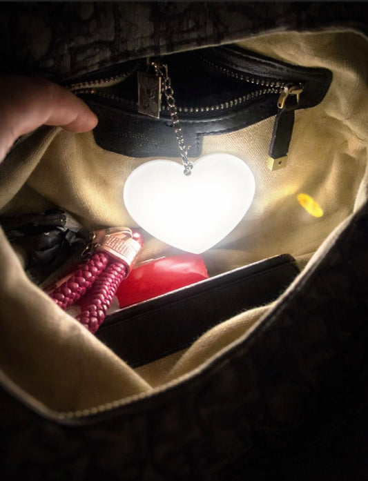 Heart LED Purse Light